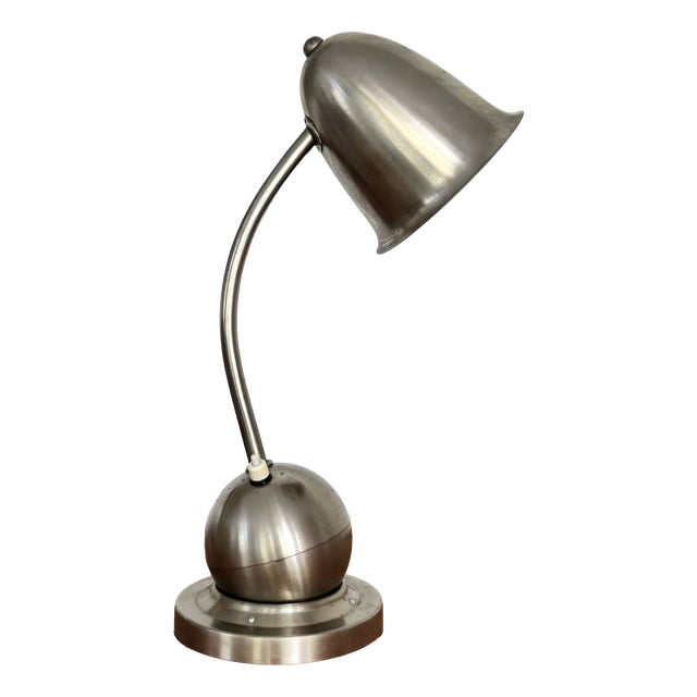 Art Deco Desk Lamp by W.H. Gispen for Daalderop, 1920s For Sale