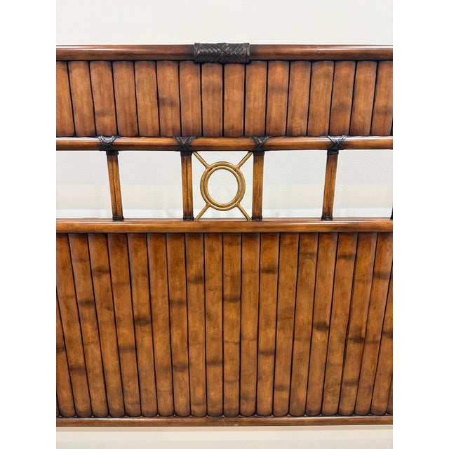 1990s Attributed Tommy Bahama Island Estate West Indies King Size Bed For Sale - Image 10 of 12