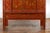 Wood 19th Century Large Chinese Qing Dynasty Red Lacquer Armoire with Gilt Décor For Sale - Image 7 of 13