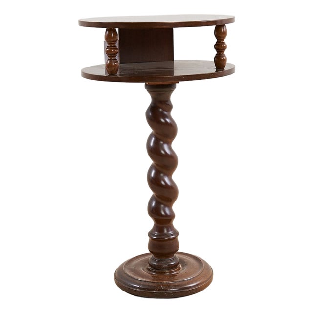 Vintage Wooden Column, 1960s For Sale