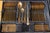 Bestecke Solingen is one of Germany's respected cutlery manufacturers, and this gold plated stainless flatware set in the...