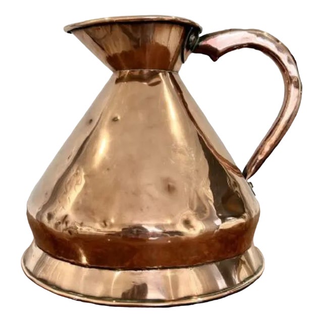 Antique George III Copper Jug, 1800 For Sale