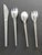 Mid 20th Century Stanley Roberts Herod Stainless Steel Flatware, Service for 6, 24 Pieces For Sale - Image 10 of 13