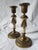 Antique French Candlesticks in White Marble and Chased Gilt Bronze, 1700s, Set of 2 For Sale - Image 6 of 6