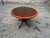 English Stickley Georgian Style Inlaid Mahogany Pedestal Base Dining Table or Center Table For Sale - Image 3 of 18