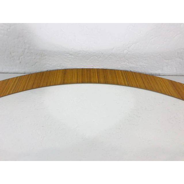 German Wooden Mirror, 1960s For Sale - Image 6 of 11