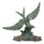 Art Deco Sculpture of Seagull on Marble Base with Bronze Patina For Sale