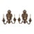 French Early 20th Century Silver Gilt Wall Sconces - A Pair For Sale