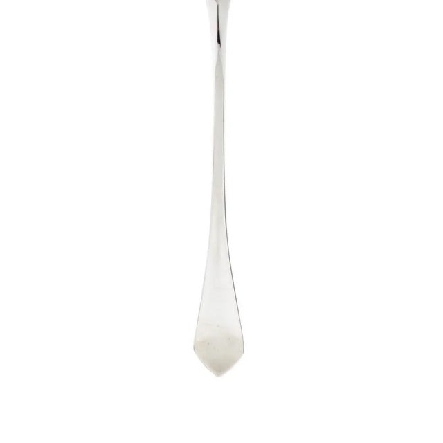 Modern Ercuis Citeaux Large Silverplated Salad Serving Fork and Spoon - Reg Price $570 For Sale - Image 3 of 6