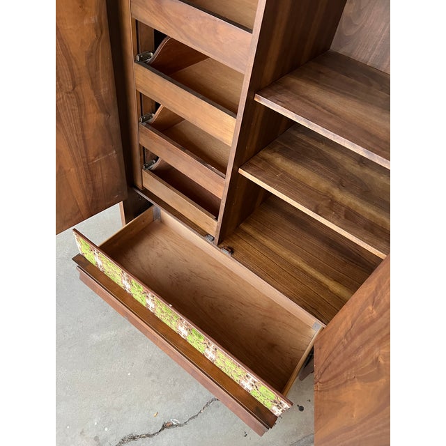 Mid Century Modern Brutalist Dresser Pair by Tobago. Canada. For Sale In Phoenix - Image 6 of 11