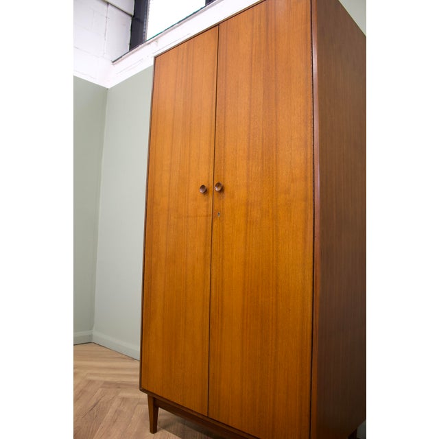 Vintage Teak Wardrobe from Meredew, 1960s For Sale - Image 6 of 14