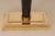 Vintage Italian Table Lamps Black Marble and Gold a Pair For Sale - Image 10 of 12