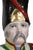 Porcelain Bust of Napoleonic General Marked Poncet 1806 G Dier With Cross Arrow Mark Poss. Sevres For Sale - Image 9 of 10
