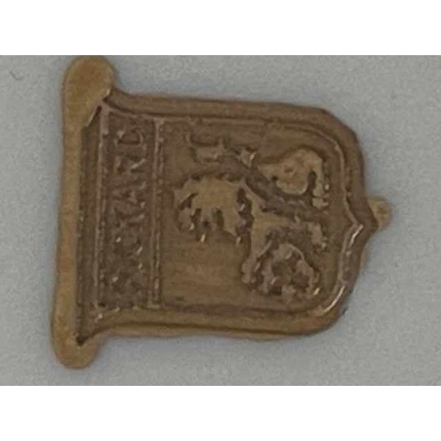 Gold Antique Pickard Gold Incised Porcelain Bowl Dish For Sale - Image 8 of 8