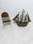 Large Vintage Italian Sheet Metal Galleon, 1950 For Sale - Image 12 of 12