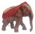 Wooden Carved Elephant, India, 1970s For Sale