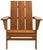 Rustic Alton Adirondack Chair, Teak For Sale - Image 3 of 11