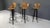 Vintage Brutalist Bar Stools, 1970s, Set of 6 For Sale - Image 9 of 12