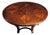 Late 19th Century Artitalia Vere Antichità Round Italian Vintage Solid Walnut Dining Table For Sale