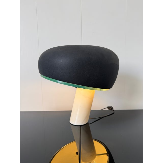 Glass Snoopy Table Lamp by Achille Castiglioni for Flos, 1967 For Sale - Image 7 of 13