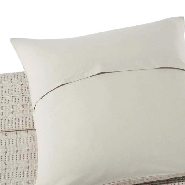 Textile (1) 24”x22” VHC Waffle Weave Pillow Cover For Sale - Image 7 of 7