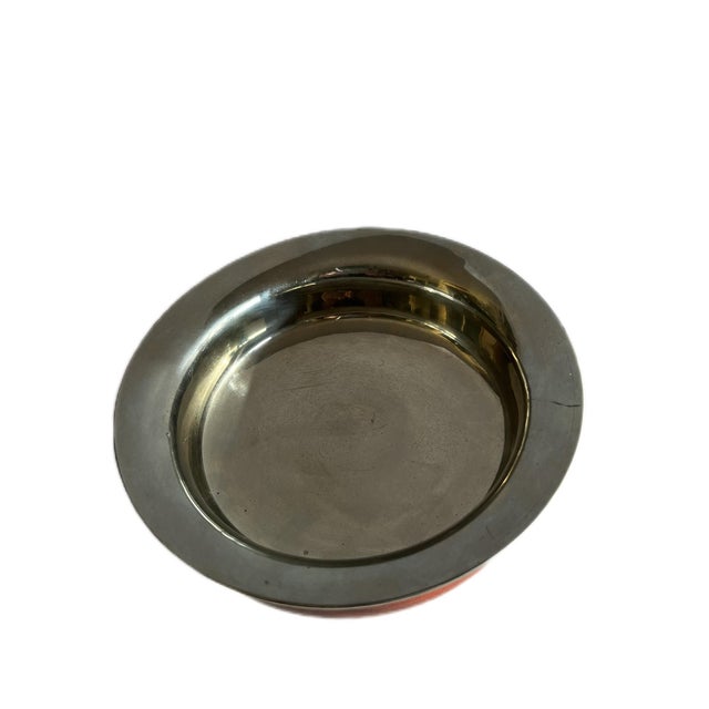 Tibetan Burl Wood and Silver-Lined Libation Bowl For Sale - Image 4 of 7