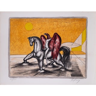 Franz Priking, Icare sous le soleil, Lithograph For Sale