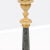 French Pair of Early 20th Century French Empire Serpentine Candlestick Lamps For Sale - Image 3 of 4