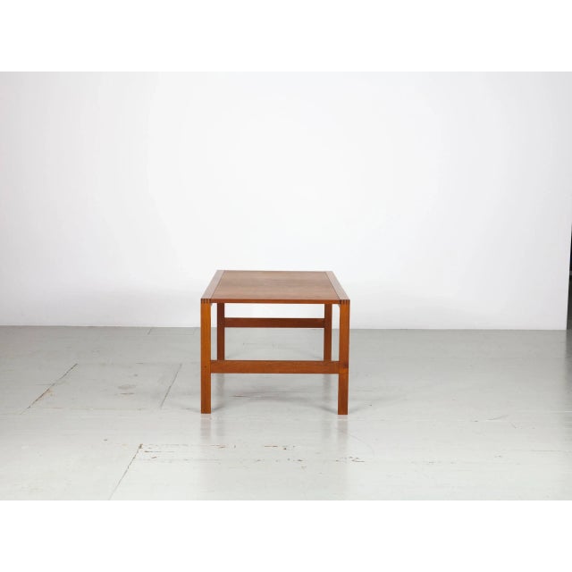Wood Teak Coffee Table by Ole Gjerløv-Knudsen & Torben Lind for France & Søn, Denmark, 1960s For Sale - Image 7 of 18