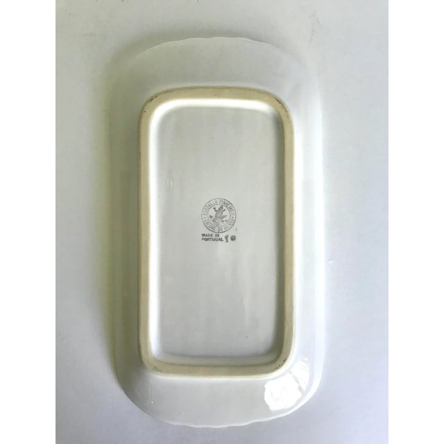 Bordallo Pinheiro Bordallo Pinheiro Ceramic Asparagus Dish Made in Portugal For Sale - Image 4 of 5