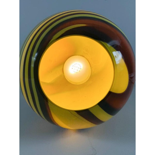 Glass Mid-Century Table Lamp by Carlo Moretti, Italy, 1970s For Sale - Image 7 of 18