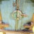 Wooden Bookcase with Glass Door and Painted Boat Section For Sale - Image 9 of 18