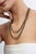 73 Ct Pyrite Beaded Double Strand Necklace With Silver Clasp 2.8mm Beads 18” Long For Sale - Image 13 of 18