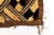 Mid 20th Century Mid 20th Century Square Kuba Raffia Textile For Sale - Image 5 of 9