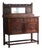 Jacobean Oak Sideboard with Mirror, 1920 For Sale