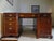 Early 20th Century Georgian Style Double Pedestal Mahogany Partners Desk For Sale - Image 11 of 11