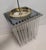 Mid 20th Century Postmodern Gaetano Sciolari Style Brass and Glass Rods Flush Mount - A Pair For Sale - Image 10 of 14