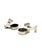 Art Deco 1930s Gallia Christofle Art Deco Silver-Plated Ric & Mac Salt & Pepper, Edouard Marcel Sandoz For Sale - Image 3 of 10