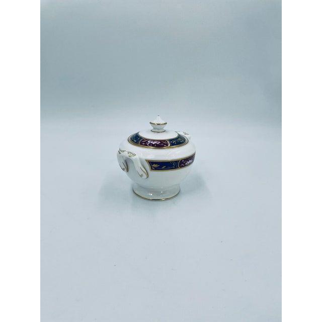 Prince Regent Sugar Bowl in Porcelain from Royal Worcester, 1994 For Sale - Image 9 of 10