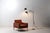 Striking mid-century “eyeball” floor lamp by GEPO. Both swing arms are adjustable in heights and position. The metal lamp...