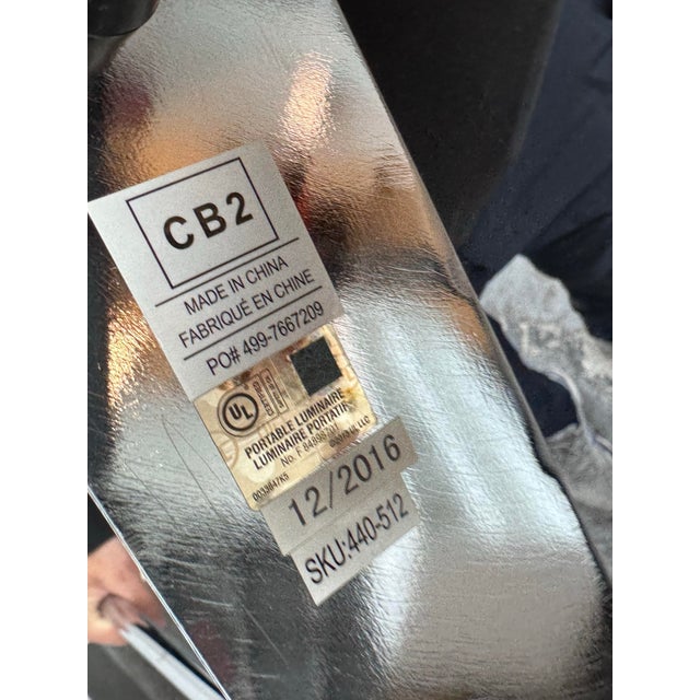 Crate & Barrel X Base Floor Lamp For Sale - Image 10 of 12