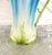 Teal and Light Green Shaped Chocolate Pot For Sale - Image 4 of 11