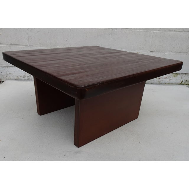 Minimalist Bamboo Side Table in the style of Axel Vervoordt, 1970s For Sale - Image 18 of 18