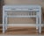 Wood Windy Blue Coastal Bamboo Console Table/Desk For Sale - Image 7 of 11