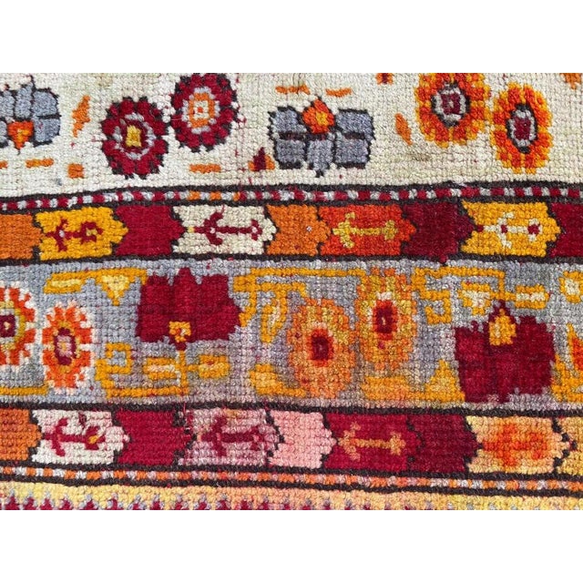 Vintage Turkish Rug, 1920s For Sale - Image 10 of 14
