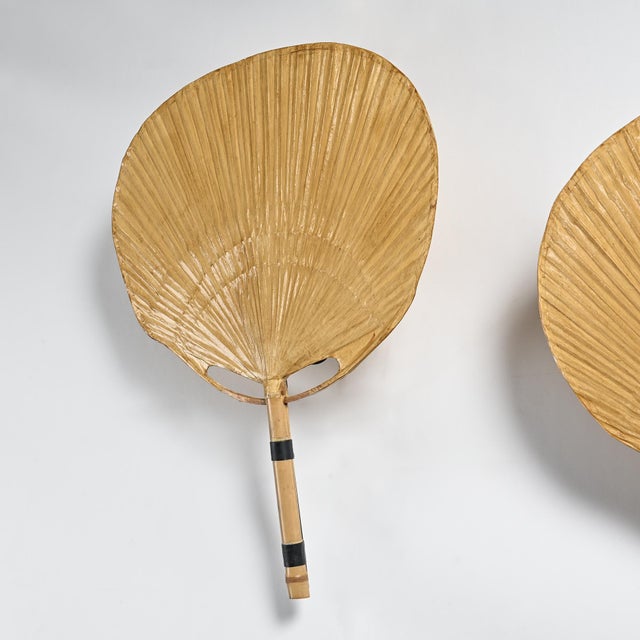Uchiwa II Wall Lights by Ingo Maurer for Design M, 1973, Set of 2 For Sale - Image 12 of 16
