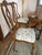 1970s Expandable Dining Table with Two 19" Leaves and 6 Chairs, Attributed to Hickory For Sale - Image 4 of 5