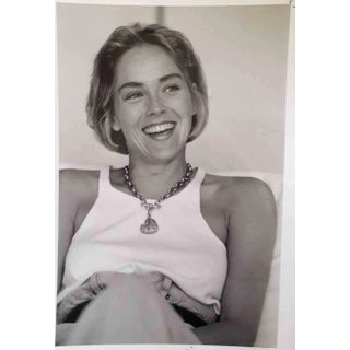 David Macey, Sharon Stone, Photograph, 1990s For Sale