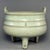 15th Century & Earlier Antique Chinese Longquan Celadon Tripod Censer For Sale - Image 5 of 8