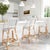 Function, form and fun all come together on this beautiful PU Rattan weave counter chair. The simplistic design of this...